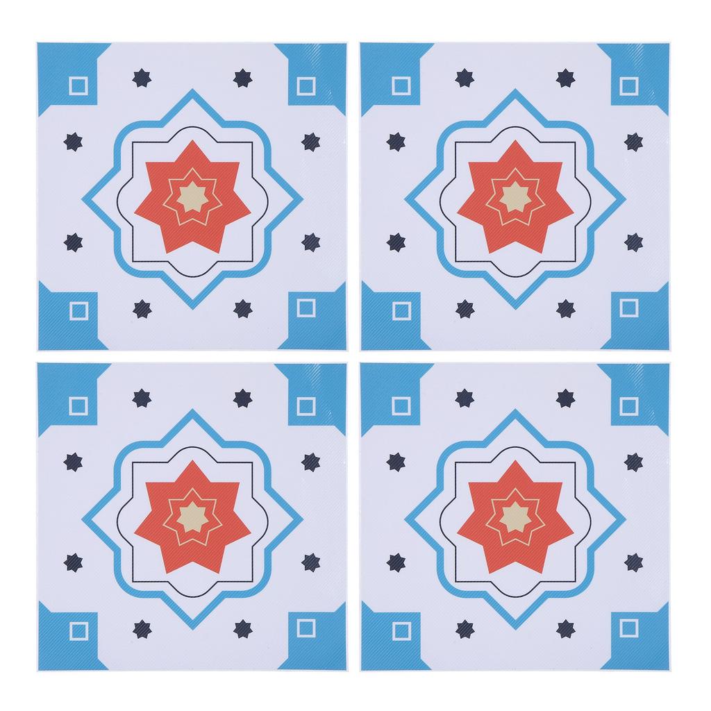 4 Stück Set Marmor Fliesenaufkleber 3D Selbstklebende Tapete Wandaufkleber für Badezimmer Küche Schlafzimmer