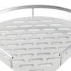 Aluminum Triangular Shelf Space Saving Bathroom Wall Corner Rack Easy Install for Shampoo Soap Storage Bathroom Organization