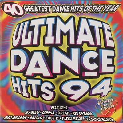 CD RŮZNÍ - Ultimate Dance Hits '94 PMCD7005 Pure Music 1994 UK Dance & Electronica Použité