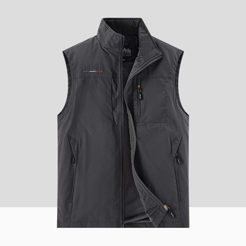 Spring and Summer New Vest Men's Soil Outdoor Leisure Vest Vest Vest Vest Sports Jacket