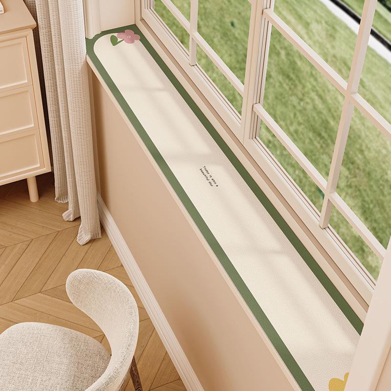 

Надзвичайно вузька накладка на підвіконня Водонепроникна Пилозахисна накладка Захисна накладка Захист від сонця М яка Діатомітова накладка Без ворсу Миюча накладка на підвіконня 10*150cm