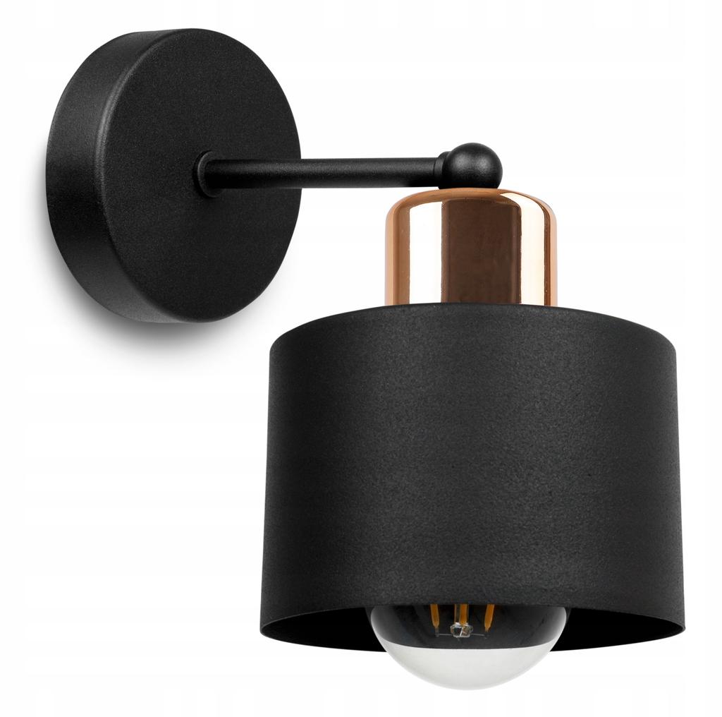 UNIQUE WALL LAMP ELEGANT METAL SHADE