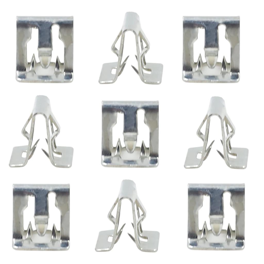 uxcell Automotive Dashboard Retainer Console Instrument Panel Metal Clip 12