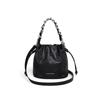Bucket Bag Autumn and Winter New Genuine Leather Women's Bag Crossbody Bag Handbag Handbag High-end Shoulder Bag