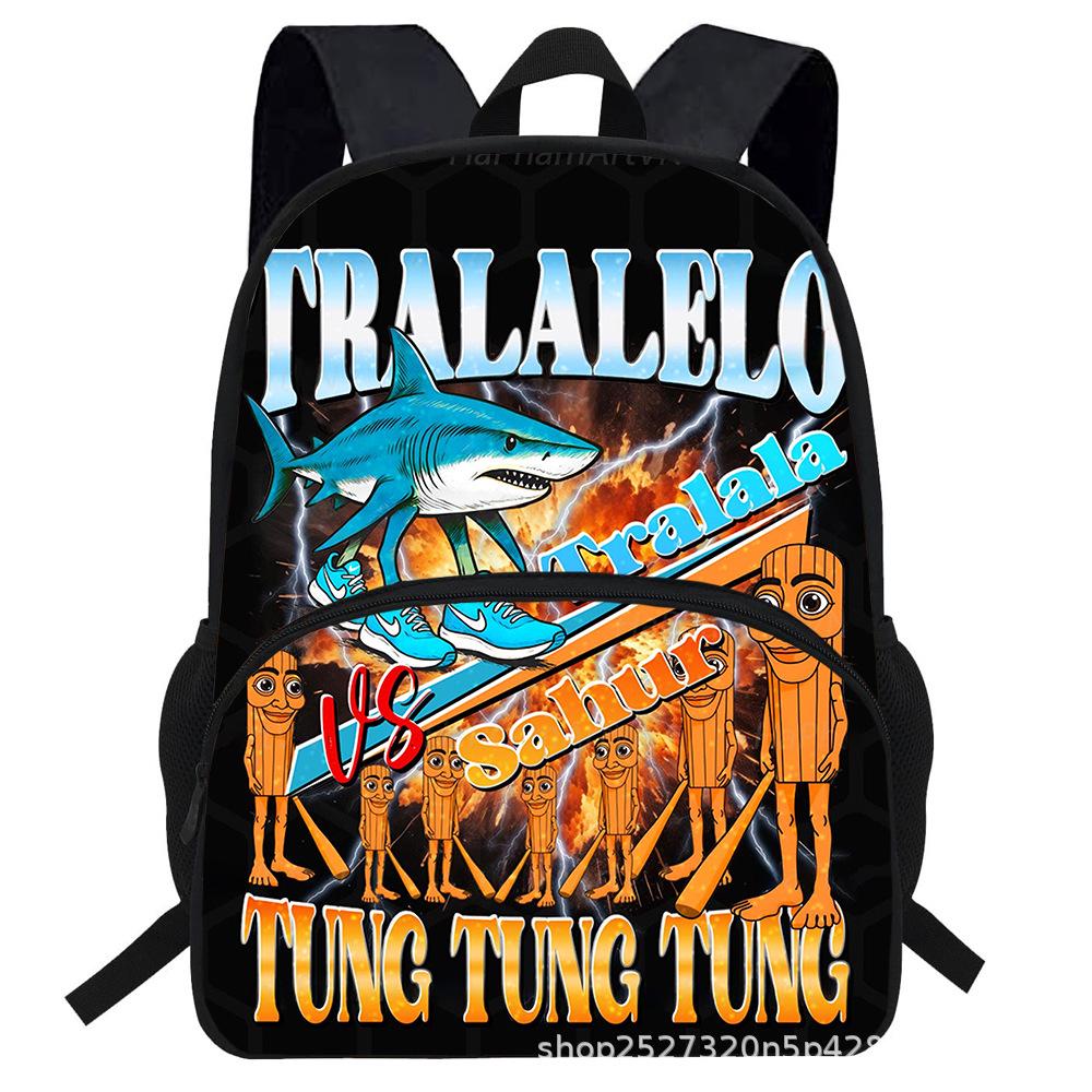 Stickman Italian Brainrot Backpack