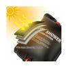 Solar Shower Bag, Portable Shower Bag with Removable Hose for Outdoor Traveling, Lightweight and Foldable Design for Camping To Glamping (20L)