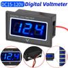 48V Golf Cart Led Voltmeter Digital Display Voltage Meter Battery Gauge Waterproof Monitor For Club Car Boats
