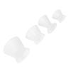4pcs Professional Dental Laboratory Mixing Cup Silicone Dental Materials Mixing Bowl Set