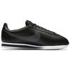 New Nike Classic Cortez Leather Black/Dark Grey White 749571-011