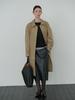 Reframe Big Hobo Bag Black Fleurized Leather