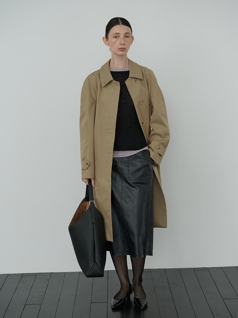 Reframe Big Hobo Bag Black Fleurized Leather