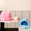 Lovely Small Animal Houses for Hamsters Rabbits And Birds Decorative Homes Pet Nest Breathable Bed