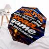 Printed Knicks logo Folding Umbrella,Outdoor,Leisure,And Travel Umbrella,Durable Umbrella Fabric,Birthday And Holiday Gift