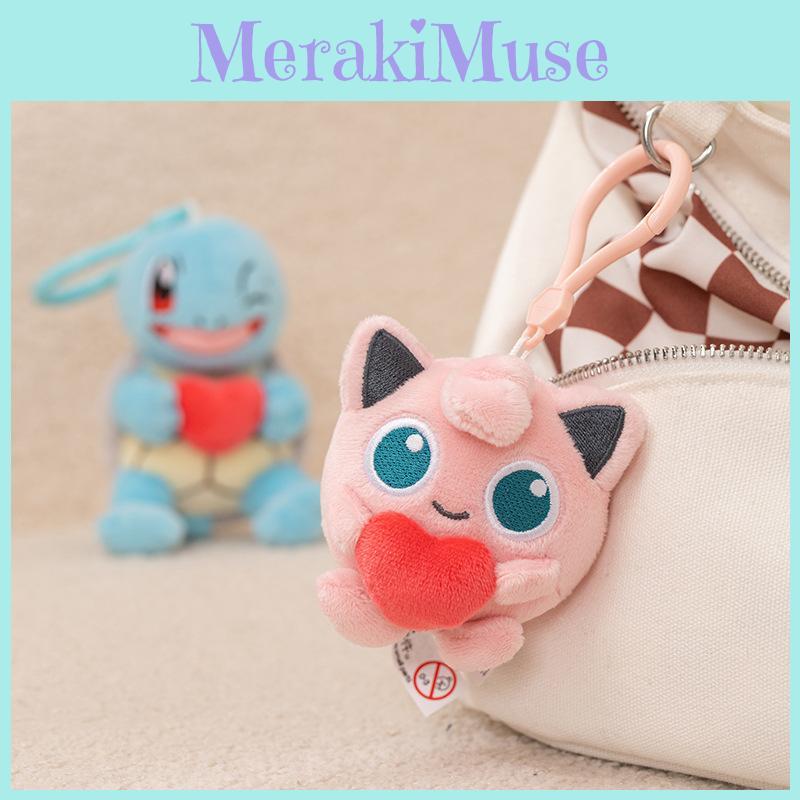 Toy Pokémon Plush Cute Cartoon Keychain Backpack Pendant Children Gift Holiday