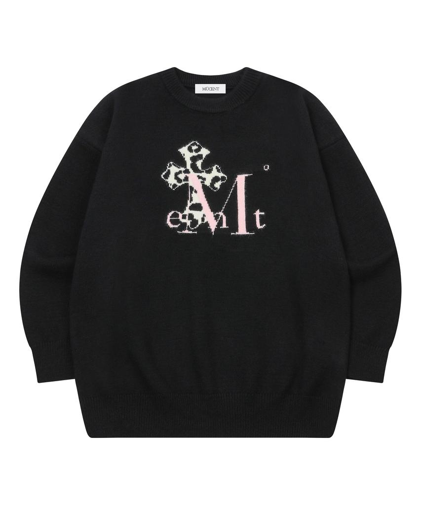 MUCENT Sahara Leopard Print Cross Knit Unisex