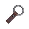 Titanium Alloy & Leather Keychain Portable Key Ring
