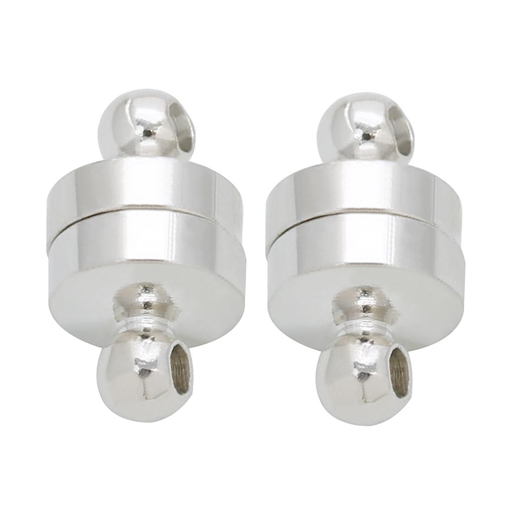 10pcs/lot Round Strong Magnetic Clasps For Jewellery Making Magnet End Clasp Connectors DIY Necklace Bracelet Wholesale