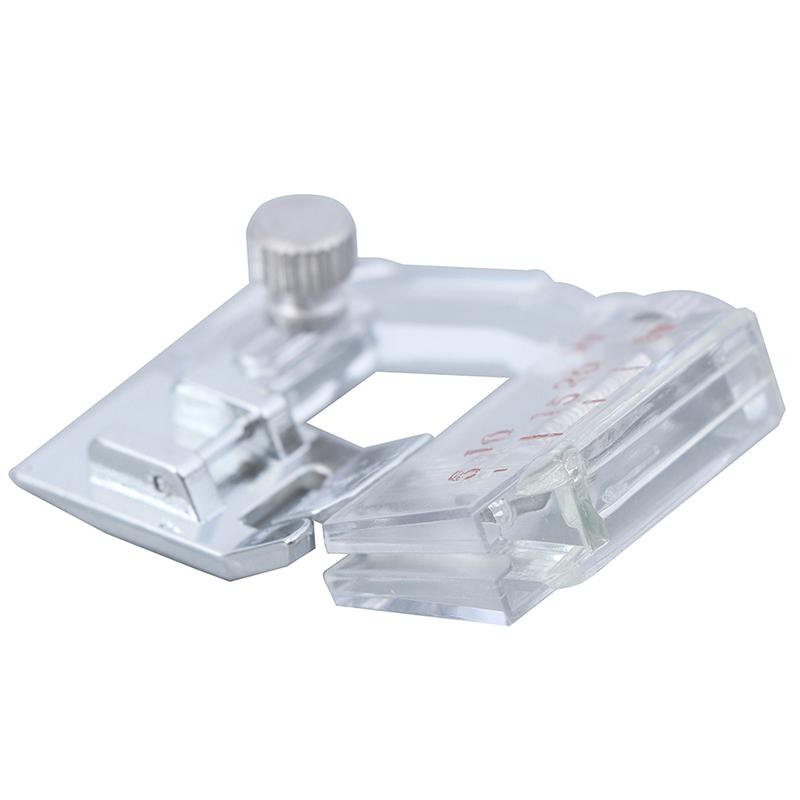 1Pc Snap-On Adjustable Bias Binder Presser Foot Feet For Sewing Machines