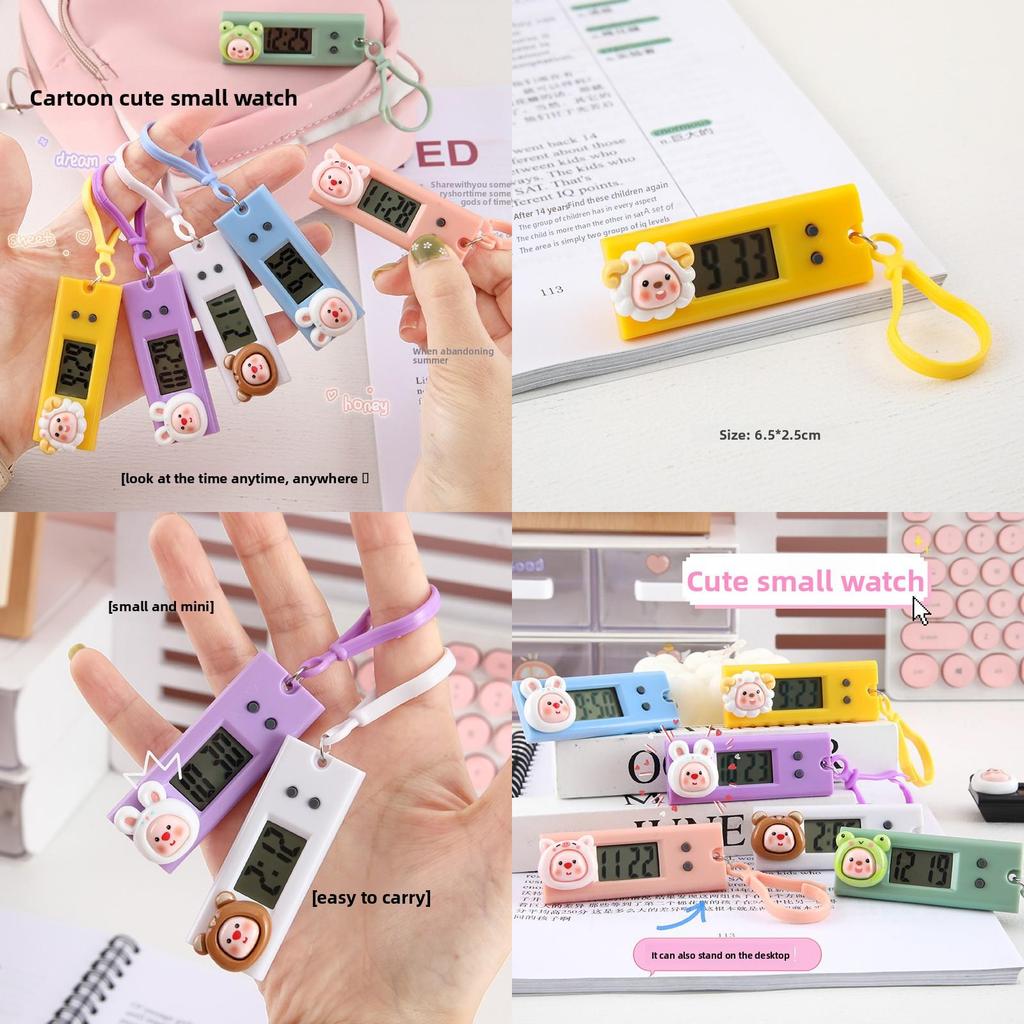 Childrens Cartoon Electronic Clock With Timer For Study Room And Exam Timing