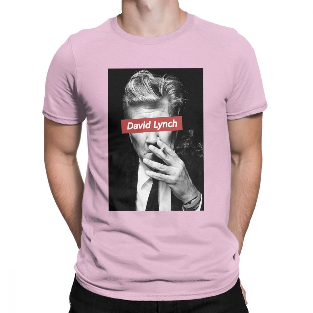 David Lynch Tshirt 80s Mens T Shirts Newest Twin Peaks Cotton Short Sleeve Tee Shirt Movie Tops Plus Size Birthday Gift TShirt