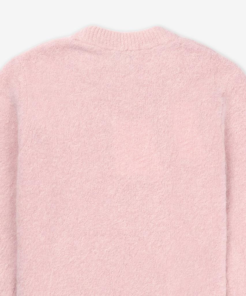 Gani Brushed Alpaca O-Neck Knit - Pink / K2272868