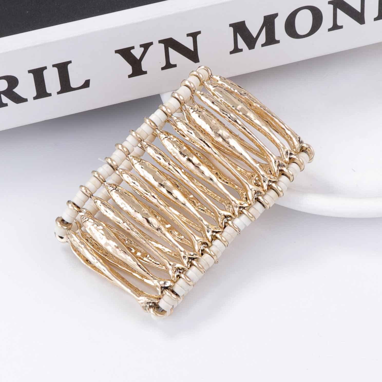 Персонализированный дизайн в стиле легкой роскоши, морской досуг, сплав, длинная рыба, полый эластичный досуговый браслет