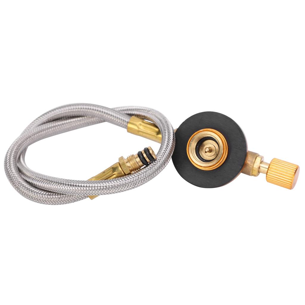 Copper Furnace End Accessory Valve with Tube Outdoor Flat Gas Tank Control Switch