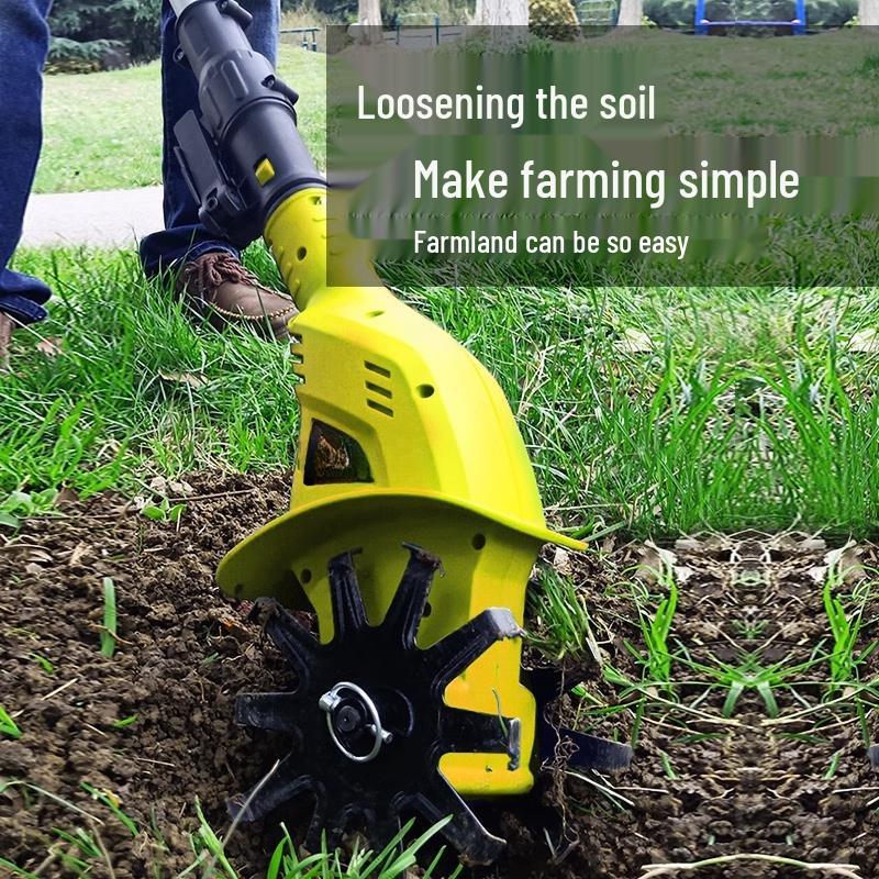 TURBOSUN 36V Cordless Handheld Rotary Tiller CN Plug (adapter Included)