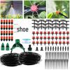 30m Adjustable Micro-Sprinkler Drip Irrigation Kit for Outdoor Gardens and Plants