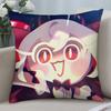 Game C-Cookie Run Kingdom Pillow Case Short Plush Pillow Covers Sofa Decorative Gift Home Printing Cushion Cover
