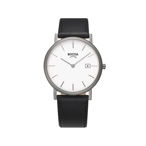 Boccia Titanium Watch 3637-02 Black