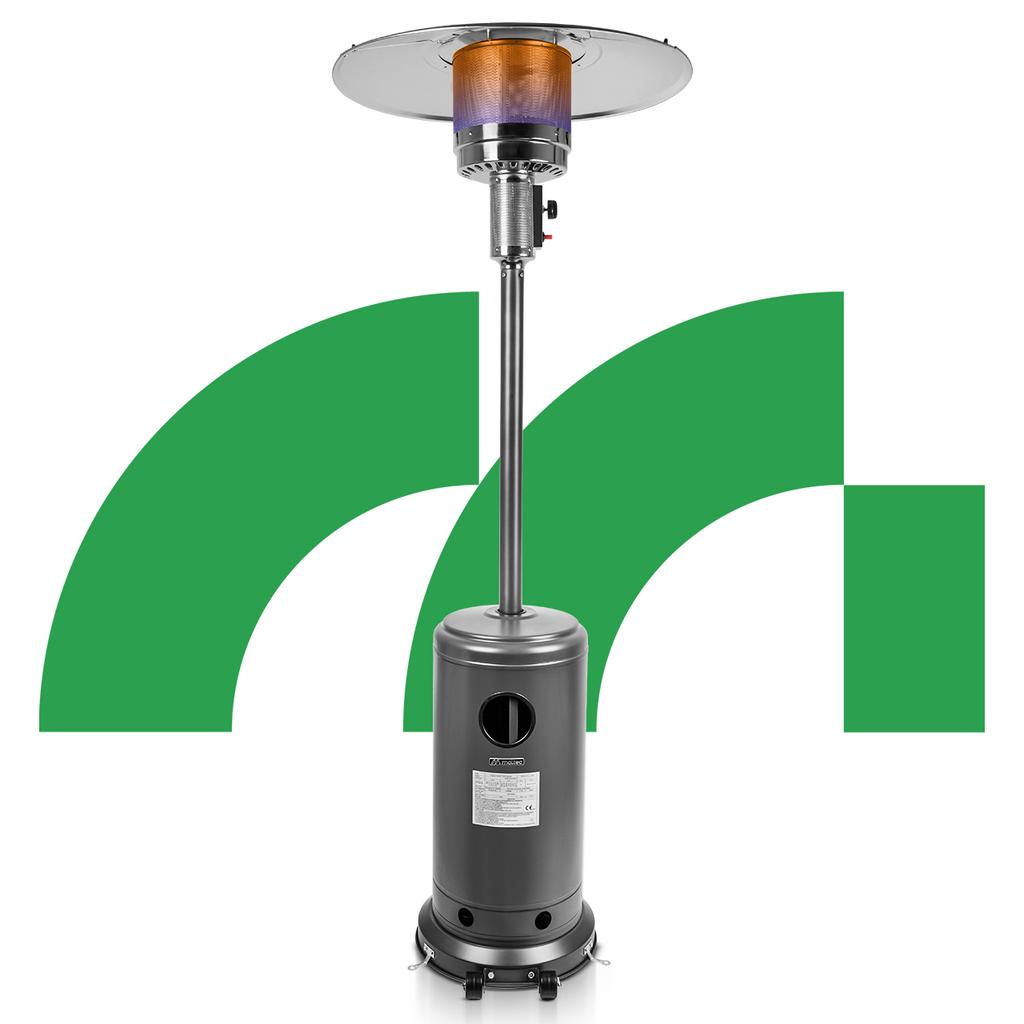 Maltec Zone GH155 13kW Gas Patio Heater with Cover