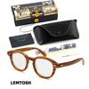 Brillengestell Herren Johnny Depp Lemtosh Brillengestell Transparente Linse Damen Luxusmarke Vintage Computerbrille Acetatbox