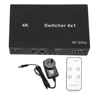 4K x 2K HD Multimedia Interface Switch 4X1 Maus Tastatur Steuerung Video Switcher Splitter mit IR