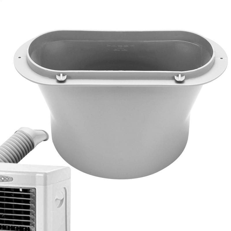 Portable AC Window Seal and Vent Kit Adjustable Air Conditioner Adapter Exhaust Hose Connector fit 5.9 Inch Diameter Hoses