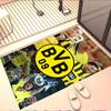 Borussia Dortmund Print Rug, Washable Floor Carpet, For Entryway Dorm Laundry Room Office Study, Home Decor Birthday Christmas Gift