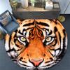 Cartoon Print Round Area Rug,Carpet Rug for Living Room Bedroom Sofa Playroom Decor,Non-slip Floor Mat