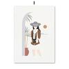 Flower Lady Bouquet Botanical Cactus Boho Posters and Prints Canvas Painting Nordic Wall Art Pictures for Living Room Decor