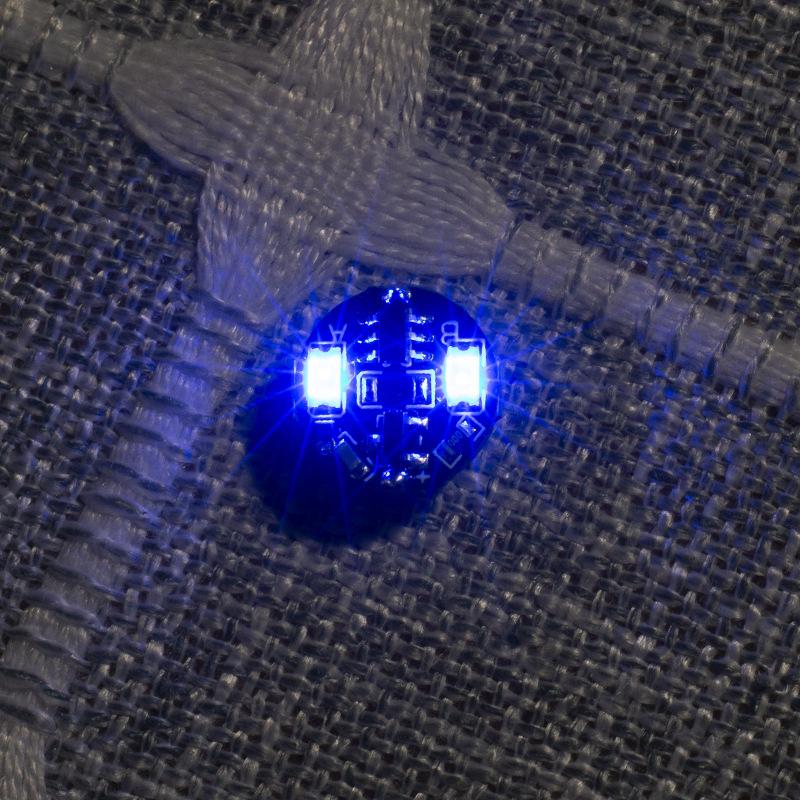 1 Piece Diy Accessories Led Magnetron Switch Lighting Chip Animation Hand To Do Plus Light Model Toys Wireless Lamp