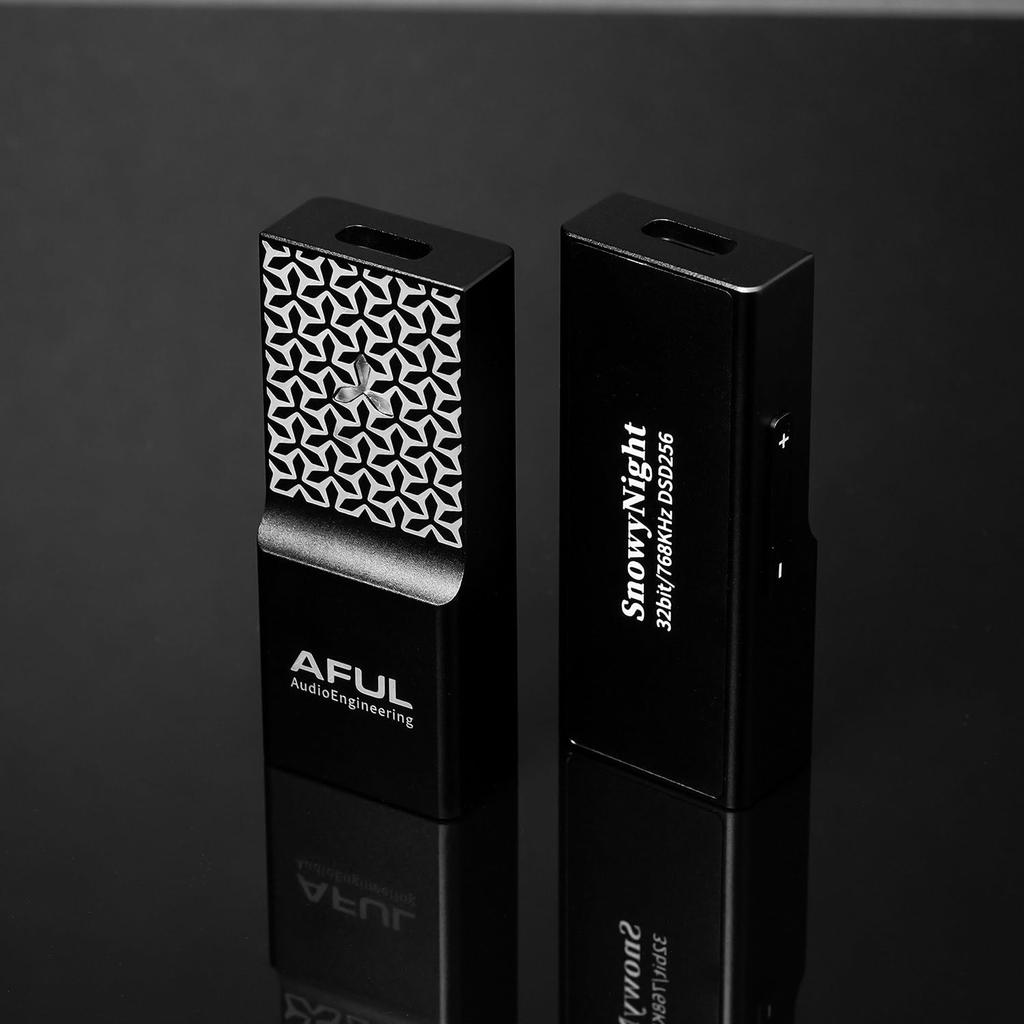 HiFiGo AFUL SnowyNight Portable USB DAC and Amplifier, Dual CS43198 DAC Chip Amplifier with Incredibly Low Distortion (Lightning)