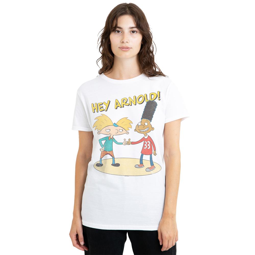 Hey Arnold! Unisex Adult Arnold & Gerald T-Shirt