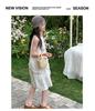 Girls' Summer Dress 2026 New Style Little Girls' Summer Princess Dress Big Children's Sleeveless Beach Dress Children's Dress