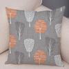 Abstracte Kunst Kussenhoes Decoratief Geometrisch Plant Boom Bloem Kussensloop Bank Thuis Auto