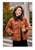 Stylish Thickened Cotton-Padded Winter Jacket for Middle-Aged and Elderly Women, Plus Size