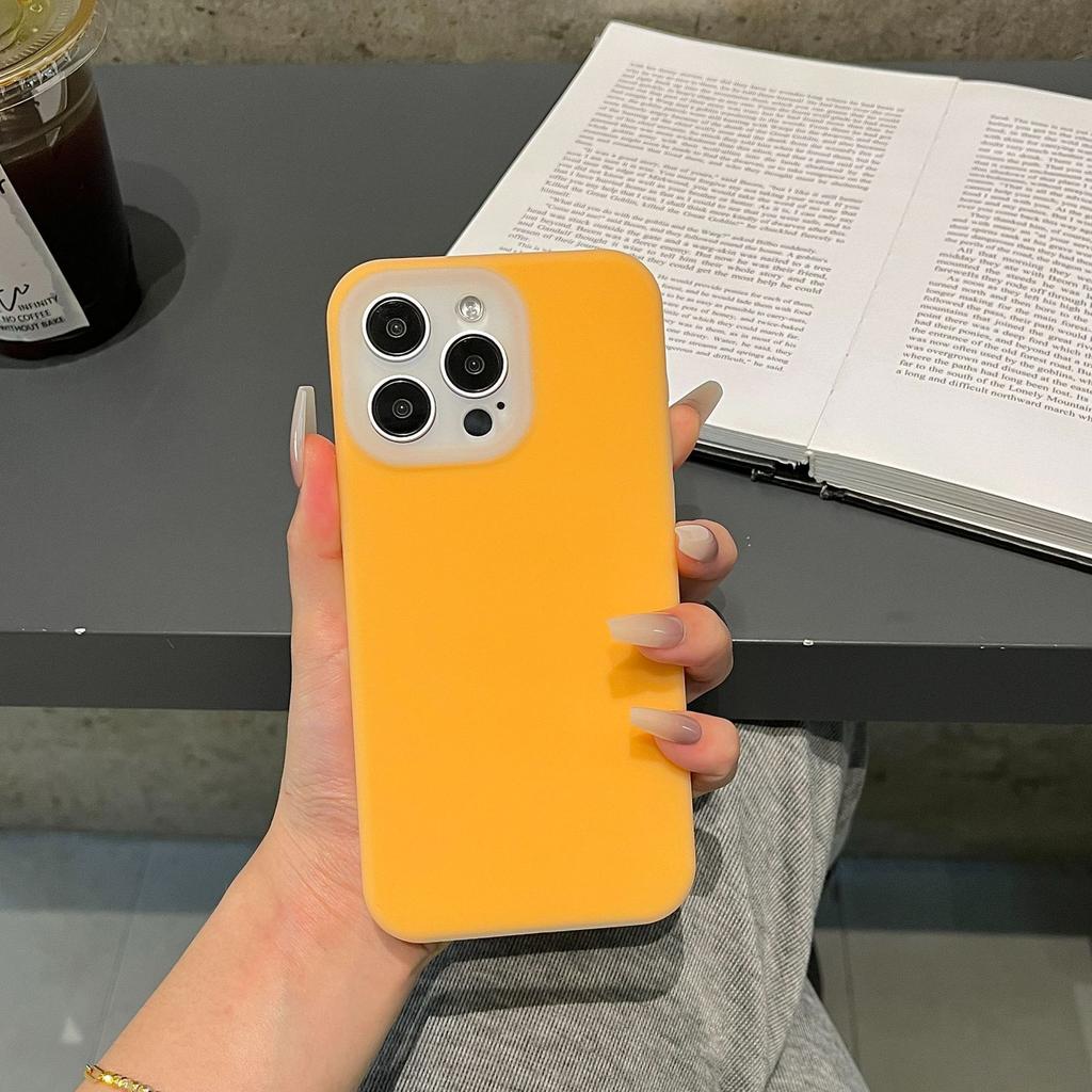 Applicable To Apple 16 Mobile Phone Case Dopamine Jelly IPhone 15 Liquid Silicone 14 Lens Anti Fall Protection Case 13