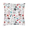 Bedroom Living Room Fashion Pillowcase Home Decor Pattern Cushion Cover Floor