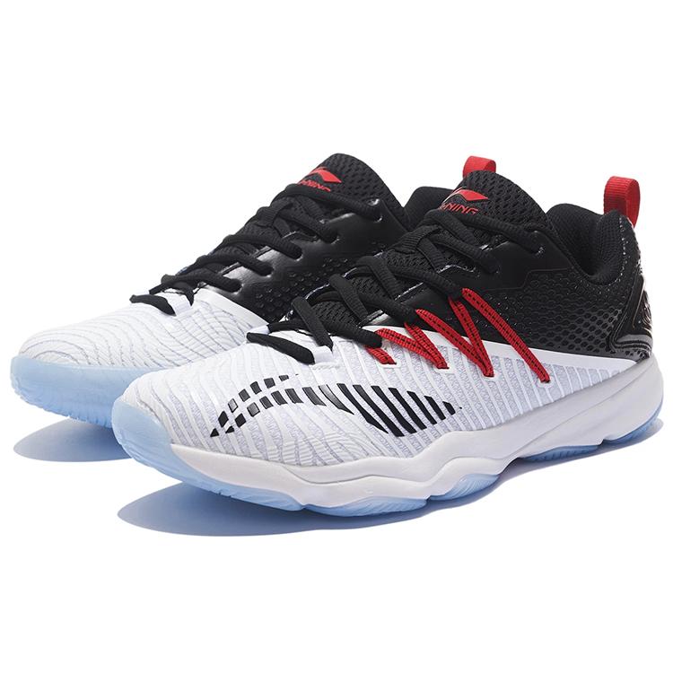 Li Ning RangerTD Abrasion Resistant Slip Resistant Low Top Badminton Shoes Men's Black AYTP015-13
