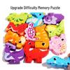3D Building Blocks Puzzle: Animals, Dinosaurs, Transport & Food - Creative Early Education Toys for Kids