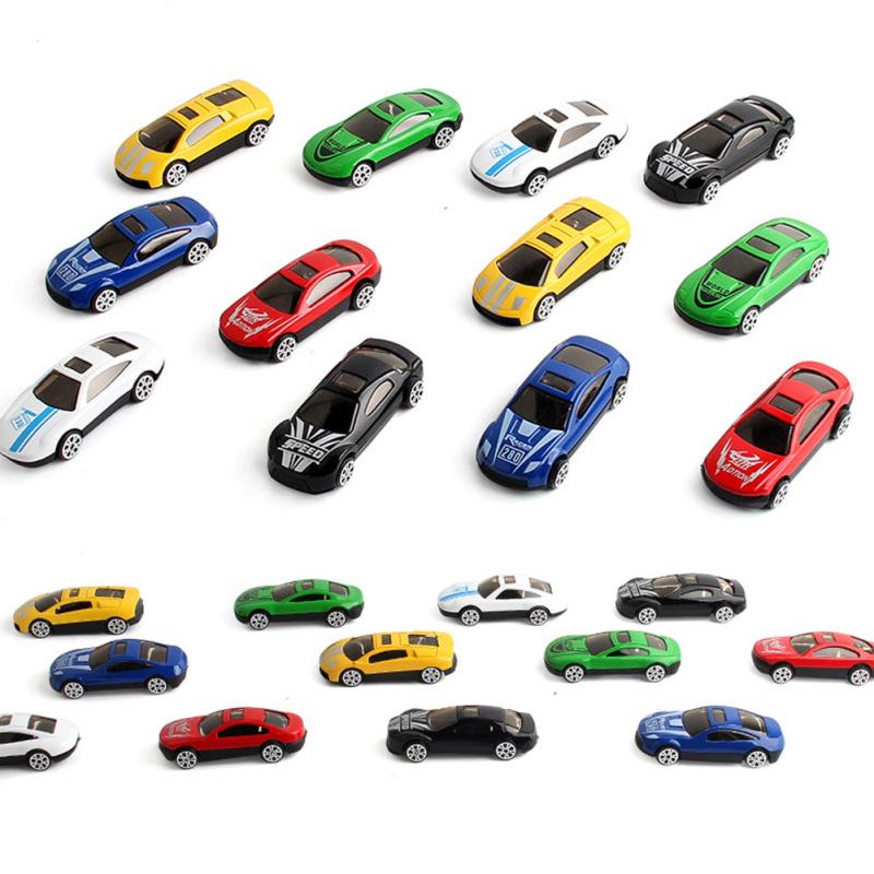 6 Stück Kinder 1/72 Simulationsmodul Legierungsspielzeug Fahrzeug LKW Mini Autos Spielzeug für Kinder Zufällige Farbe