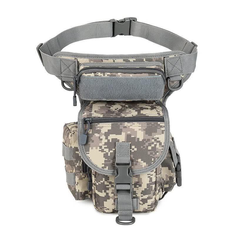 JINGGENG Men's Waterproof Tactical Waist Leg Bag